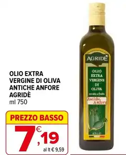Iperal Olio extra vergine di oliva antiche anfore AGRIDÈ offerta