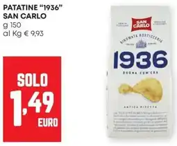 Pam Patatine "1936" SAN CARLO offerta