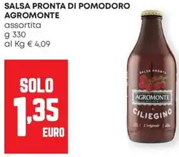 Pam Salsa pronta di pomodoro AGROMONTE offerta