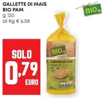 Pam Gallette di mais bio PAM offerta