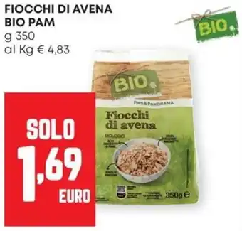 Pam Fiocchi di avena bio PAM offerta