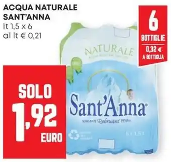Acqua naturale SANT'ANNA
