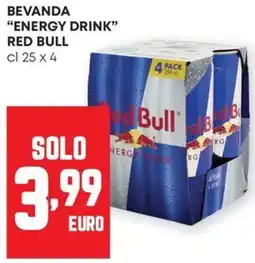 Pam Bevanda "energy drink" RED BULL offerta