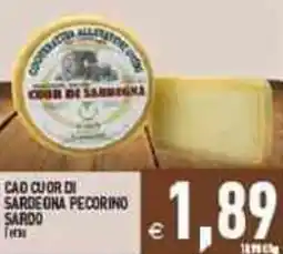 Iperfamily Cao cuor di sardegna pecorino sardo offerta