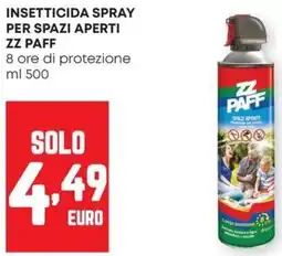 Pam Insetticida spray per spazi aperti ZZ PAFF offerta