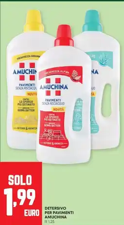 Pam Detersivo per pavimenti AMUCHINA offerta