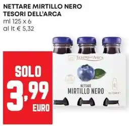Pam Nettare mirtillo nero TESORI DELL'ARCA offerta