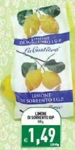 Iperfamily Limoni di sorrento igp offerta