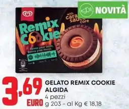 Pam Gelato remix cookie ALGIDA offerta
