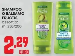 Pam Shampoo o balsamo FRUCTIS offerta