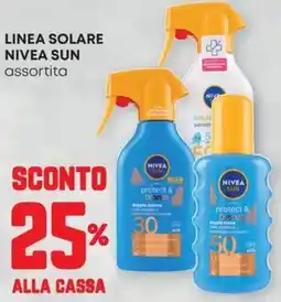 Pam Linea solare NIVEA SUN offerta