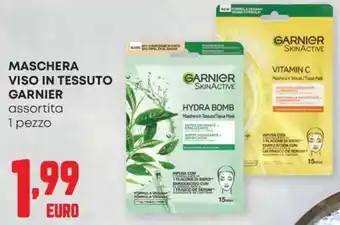 Pam Maschera viso in tessuto GARNIER offerta