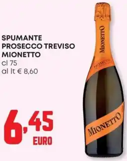 Pam Spumante prosecco treviso MIONETTO offerta