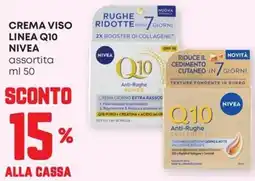 Pam Crema viso linea q10 NIVEA offerta