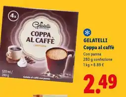 Lidl Gelatelli Coppa al caffè offerta