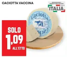 Pam Caciotta vaccina offerta