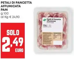 Pam Petali di pancetta affumicata PAM offerta