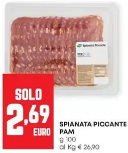 Pam Spianata piccante PAM offerta