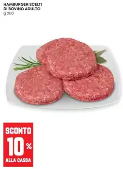Pam Hamburger scelti di bovino adulto offerta