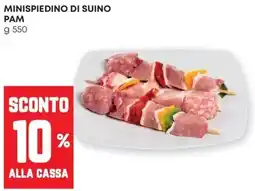 Pam Minispiedino di suino PAM offerta
