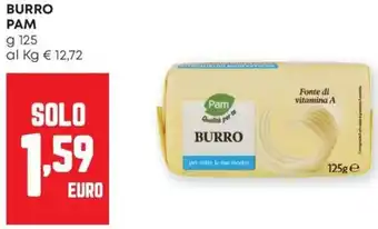 Pam Burro PAM offerta