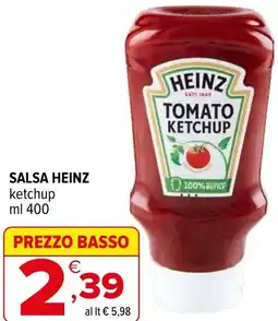 Iperal Salsa HEINZ offerta