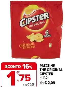Iperal Patatine the original CIPSTER offerta