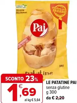 Iperal Le patatine PAI offerta