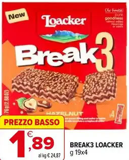 Iperal Break3 LOACKER offerta