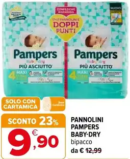 Iperal Pannolini PAMPERS BABY-DRY offerta