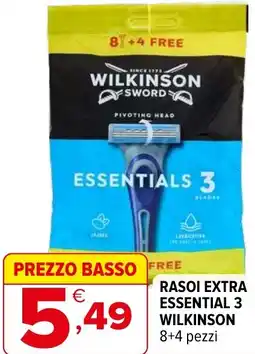 Iperal Rasoi extra essential 3 WILKINSON offerta