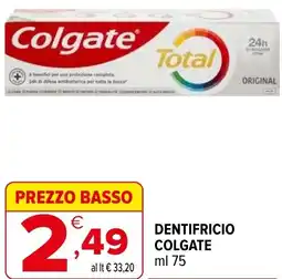 Iperal Dentifricio COLGATE offerta
