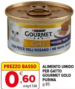 Iperal Alimento umido per gatto gourmet gold PURINA offerta
