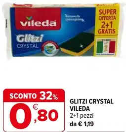 Iperal Glitzi crystal VILEDA offerta