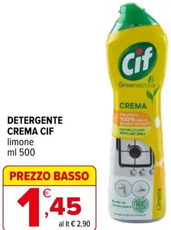 Iperal Detergente crema CIF offerta