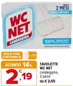 Iperal Tavolette WC NET offerta