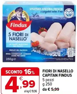 Iperal Fiori di nasello capitan FINDUS offerta