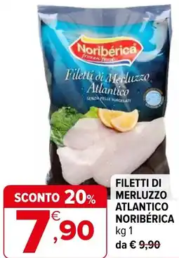 Iperal Filetti di merluzzo atlantico NORIBÉRICA offerta