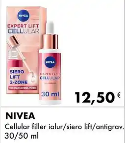 Iper Tosano NIVEA Cellular filler ialur/siero lift/antigrav. offerta