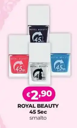 Acqua & Sapone ROYAL BEAUTY 45 Sec smalto offerta