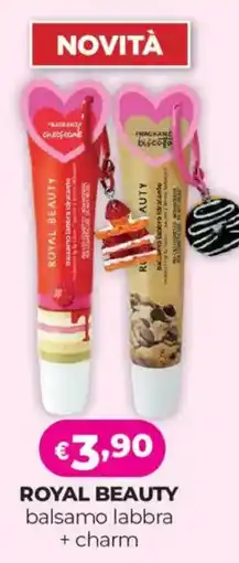 Acqua & Sapone ROYAL BEAUTY balsamo labbra + charm offerta