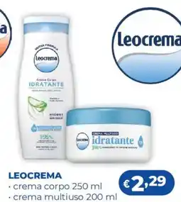 Acqua & Sapone LEOCREMA crema corpo, crema multiuso offerta