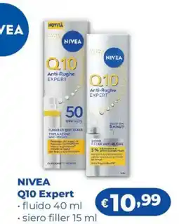 Acqua & Sapone NIVEA Q10 Expert fluido, siero filler offerta