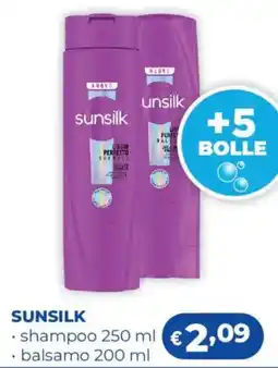 Acqua & Sapone SUNSILK shampoo, balsamo offerta
