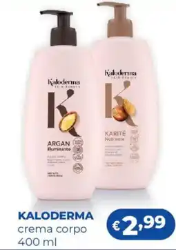 Acqua & Sapone KALODERMA crema corpo offerta
