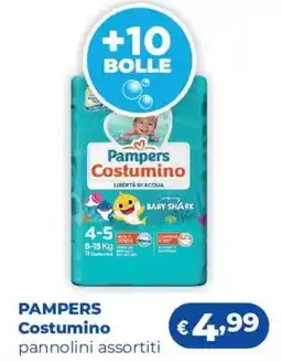 Acqua & Sapone PAMPERS Costumino offerta