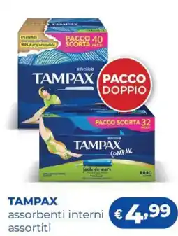 Acqua & Sapone TAMPAX assorbenti interni offerta