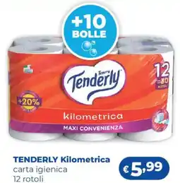 Acqua & Sapone TENDERLY Kilometrica carta igienica offerta