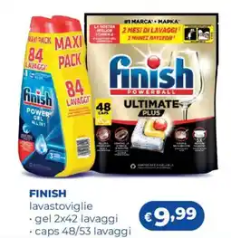 Acqua & Sapone FINISH lavastoviglie, gel, caps offerta