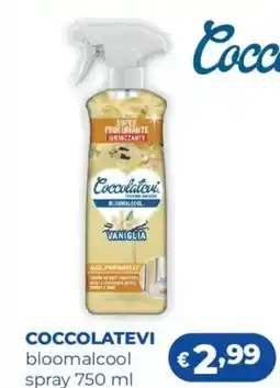 Acqua & Sapone COCCOLATEVI bloomalcool spray offerta
